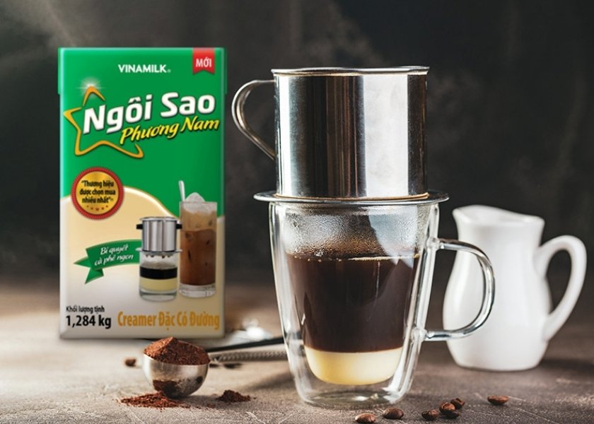 The sweetness from the condensed milk makes this coffee easier to drink and even more delicious.