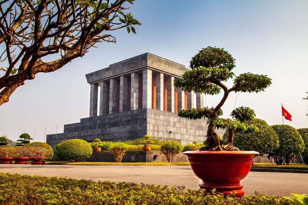 Ho Chi Minh Mausoleum stands as a powerful symbol of Vietnam’s history and unity