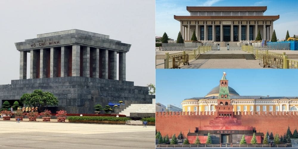 Ho Chi Minh Mausoleum ranks among the most famous mausoleums in the world.