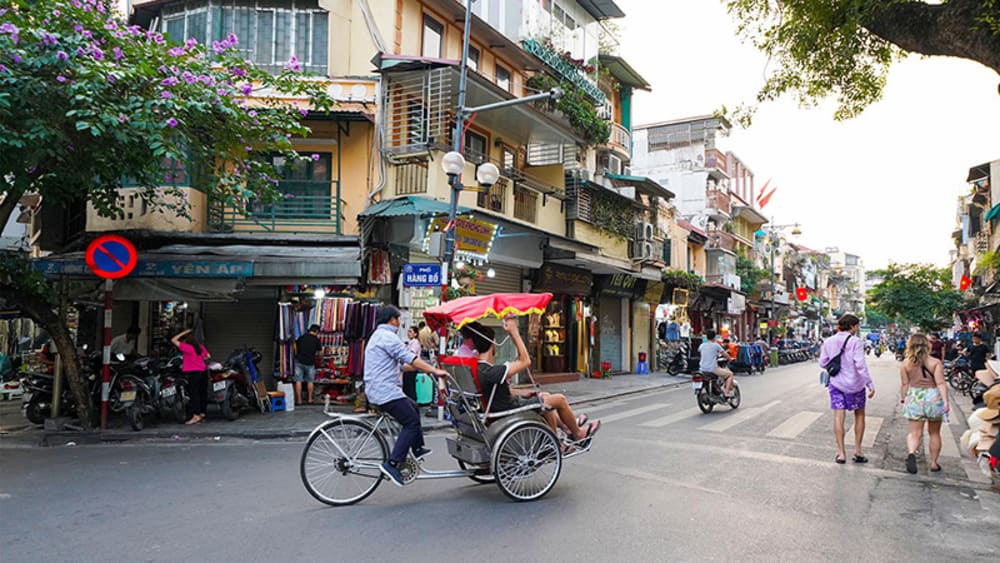The metro does not reach Hanoi Old Quarter—use Grab or walk instead