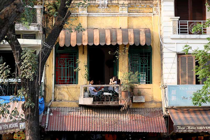 Café Dinh, an old hideaway corner of the Vietnamese capital